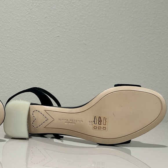 Sophia Webster "Amber" suede sandals - Picture 3 of 5